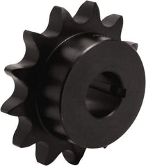 Tritan - 12 Teeth, 3/8" Chain Pitch, Chain Size 35, Finished Bore Sprocket - 1.449" Pitch Diam, 1.614" Outside Diam - Caliber Tooling