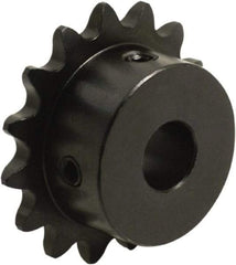 Tritan - 14 Teeth, 3/8" Chain Pitch, Chain Size 35, Finished Bore Sprocket - 1.685" Pitch Diam, 1.85" Outside Diam - Caliber Tooling