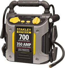 Stanley - 12 Volt Jump Starter with Inflator - 350 Amps, 700 Peak Amps - Caliber Tooling