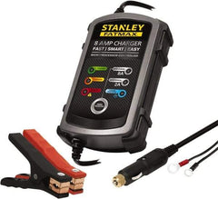 Stanley - 12 Volt Automatic Charger/Maintainer - 8 Amps - Caliber Tooling