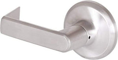 Stanley - Grade 2 Dummy Lever Lockset - 2-3/8 & 2-3/4" Back Set, Keyless Cylinder, Brass Alloy, Satin Chrome Finish - Caliber Tooling