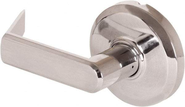 Stanley - Grade 2 Dummy Lever Lockset - 2-3/4" Back Set, Keyless Cylinder, Brass Alloy, Bright Chrome Finish - Caliber Tooling