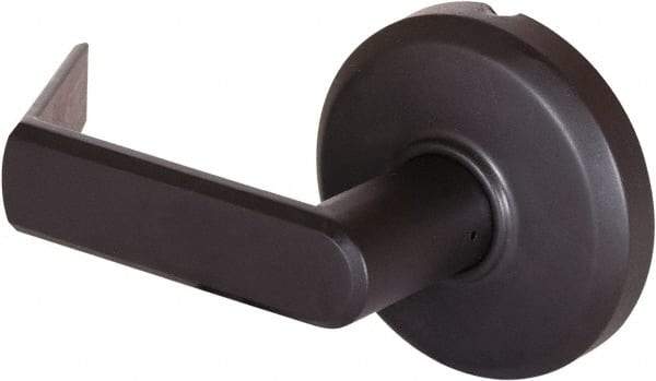 Stanley - Grade 2 Dummy Lever Lockset - 2-3/4" Back Set, Keyless Cylinder, Brass Alloy, Oil Rubbed Bronze Finish - Caliber Tooling