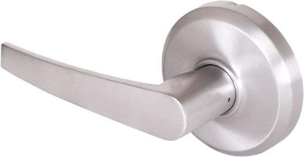 Stanley - Grade 2 Dummy Lever Lockset - 2-3/4" Back Set, Keyless Cylinder, Brass Alloy, Satin Chrome Finish - Caliber Tooling