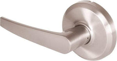 Stanley - Grade 2 Dummy Lever Lockset - 2-3/4" Back Set, Keyless Cylinder, Brass Alloy, Nickel Finish - Caliber Tooling