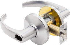 Best - Grade 1 Classroom Lever Lockset - 2-3/4" Back Set, Key In Lever Cylinder, Brass Alloy, Satin Chrome Finish - Caliber Tooling