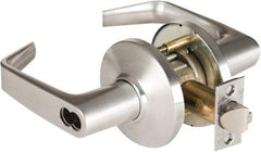 Best - Grade 1 Security Lever Lockset - 2-3/4" Back Set, Key In Lever Cylinder, Brass Alloy, Satin Chrome Finish - Caliber Tooling