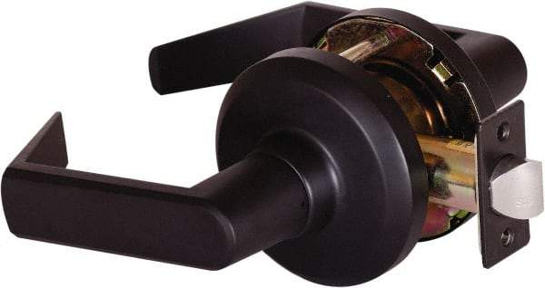 Stanley - Grade 1 Passage Lever Lockset - 2-3/4" Back Set, Keyless Cylinder, Brass Alloy, Oil Rubbed Bronze Finish - Caliber Tooling