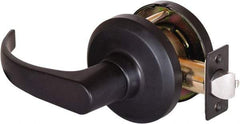 Stanley - Grade 1 Communicating Lever Lockset - 2-3/4" Back Set, Key In Lever Cylinder, Brass Alloy, Oil Rubbed Bronze Finish - Caliber Tooling