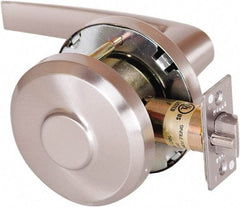 Stanley - Grade 1 Communicating Lever Lockset - 2-3/4" Back Set, Key In Lever Cylinder, Brass Alloy, Satin Nickel Finish - Caliber Tooling