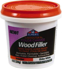 Elmer's - 8 oz Jar Wood Filler - White - Caliber Tooling