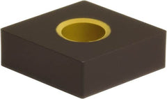 Hertel - CNMA644 NONE Grade HC305T Carbide Turning Insert - Al2O3 Finish, 80° Diamond, 3/4" Inscr Circle, 1/4" Thick, 1/16" Corner Radius - Caliber Tooling