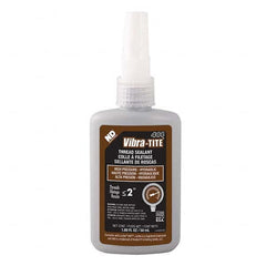 Vibra-Tite - 50 mL Bottle, Brown, Hydraulic - High Pressure Thread Sealant - Caliber Tooling