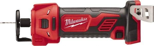 Milwaukee Tool - Spiral Saws Speed (RPM): 28000 Collet Size (Inch): 1/8 - 1/4 - Caliber Tooling