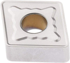 Seco - CNMG432 MR7 Grade TK1501 Carbide Turning Insert - Ti(C/N)/Al2O3/Cr Finish, 80° Diamond, 1/2" Inscr Circle, 3/16" Thick, 1/32" Corner Radius - Caliber Tooling