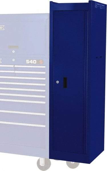 Proto - 4 Drawer Blue Locker Cabinet - 15" Wide x 58" High x 18" Deep, Use with Heavy-Duty Key Drawer Liner - Caliber Tooling