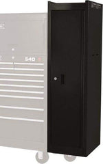 Proto - 4 Drawer Black Locker Cabinet - 15" Wide x 58" High x 18" Deep, Use with Heavy-Duty Key Drawer Liner - Caliber Tooling