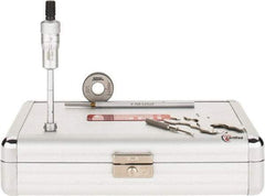 SPI - 0.425 to 0.5", 2.11" Gage Depth, Mechanical Inside Hole Micrometer - 0.0001" Graduation, 0.00016" Accuracy, Ratchet Stop Thimble - Caliber Tooling