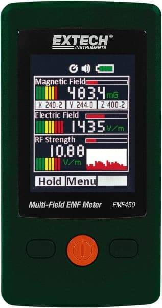 Extech - EMF Meters Meter Type: EMF/ELF Display Type: LCD - Caliber Tooling