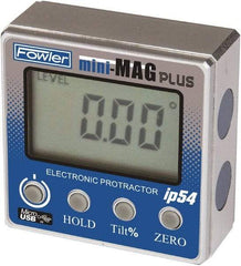 Fowler - Digital & Dial Protractors Style: Protractor Measuring Range (Degrees): 360.00 - Caliber Tooling