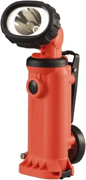 Streamlight - White LED Bulb, 150 Lumens, Industrial/Tactical Flashlight - Orange Plastic Body, 1 4.8 V\xB6Sub-C NiCad Battery Included - Caliber Tooling