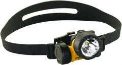 Streamlight - White LED Bulb, 90 Lumens, Hands-free Flashlight - Yellow Plastic Body, 3 AAA Alkaline Batteries Included - Caliber Tooling