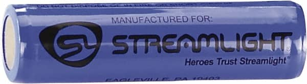 Streamlight - Batteries; Type: Standard ; Battery Size: Nonstandard; Nonstandard ; Battery Chemistry: Lithium-Ion ; Voltage: 3.70 ; Rechargeable: Rechargeable ; Capacity (mAh): 2600.0; 2600.00 - Exact Industrial Supply