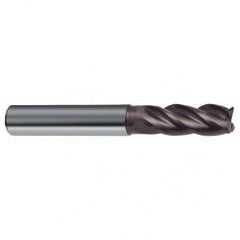 3mm Dia. - 57mm OAL - 4 FL Variable Helix Nano-A Carbide End Mill - Caliber Tooling