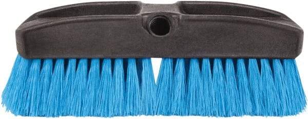 Harper Brush - 10" OAL, Vehicle Wash Brush - Black Polypropylene Bristles, 2-1/4" Trim Length - Caliber Tooling