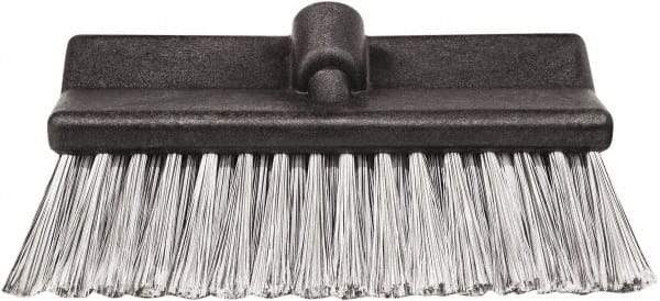 Harper Brush - 10" OAL, Vehicle Brush - Black Flagged Plastic Bristles, 2-1/4" Trim Length - Caliber Tooling