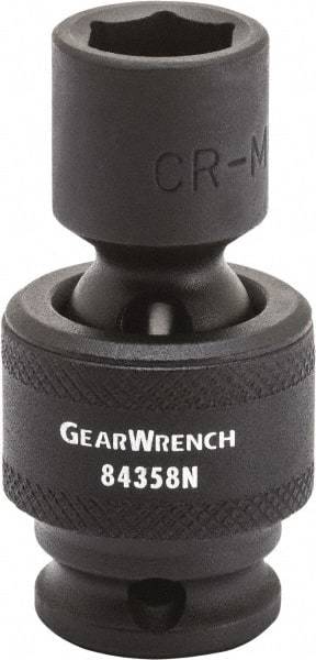 GearWrench - 1/2" Drive 21mm Standard Universal Impact Socket - 6 Points - Caliber Tooling