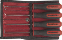 GearWrench - 4 Piece Hook & Pick Set - Dual Composite - Caliber Tooling