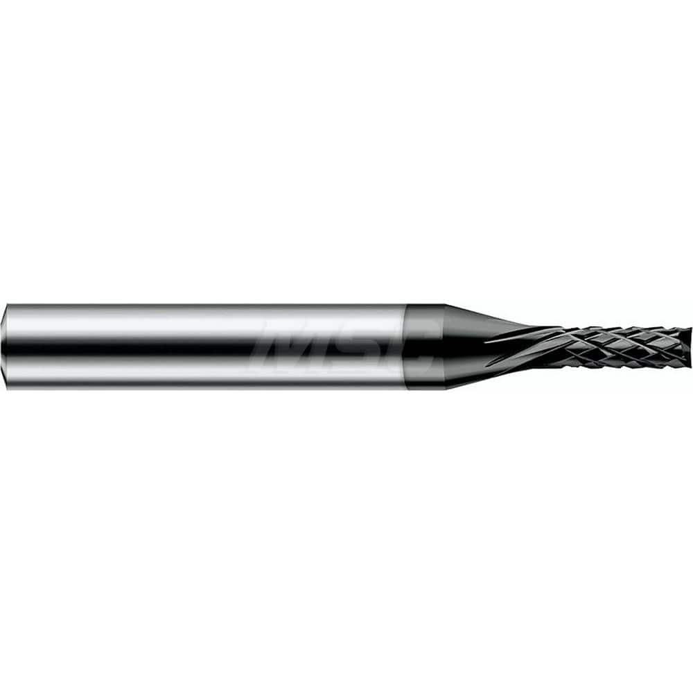 Harvey Tool - 1/2" Diam, 1-1/2" LOC, 1/2" Shank Diam, 12-Flute End Mill-End Diamond-Pattern Router Bit - Exact Industrial Supply