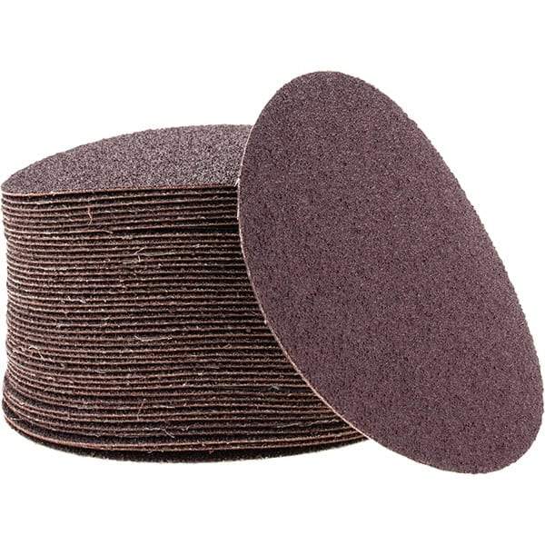 SIA Abrasives - 5" Diam, 40 Grit Aluminum Oxide Adhesive PSA Disc - Coarse Grade, D Weighted Paper Backing, For Low Speed Dual-Action Sanders, Orbital Sanders - Caliber Tooling