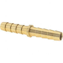 Value Collection - Hose Barb x Hose Barb Hose Mender - 1/4" ID Hose, Brass - Caliber Tooling