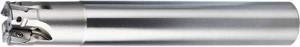 OSG - 17mm Cut Diam, 16mm Shank Diam, 150mm OAL, Indexable Square Shoulder End Mill - ZD_T11... Inserts, Cylindrical Shank, 90° Lead Angle, Through Coolant, Series 78011 - Caliber Tooling