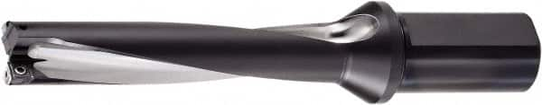 OSG - 10" Max Drill Depth, 5xD, 2" Diam, Indexable Insert Drill - 2 Inserts, 1-1/2" Shank Diam, Straight Shank - Caliber Tooling