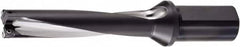 OSG - 6-1/4" Max Drill Depth, 4xD, 1-9/16" Diam, Indexable Insert Drill - 2 Inserts, 1-1/2" Shank Diam, Straight Shank - Caliber Tooling