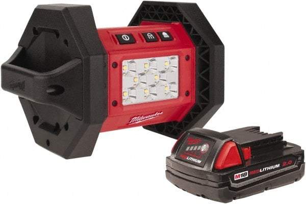 Milwaukee Tool - 18 Volts, 1100 Lumens, Cordless Work Light - 3 hr Run Time - Caliber Tooling