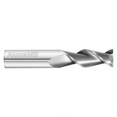 5/8 Dia. x 3-1/2 Overall Length 2-Flute .015 C/R Solid Carbide SE End Mill-Round Shank-Center Cut-Uncoated - Caliber Tooling