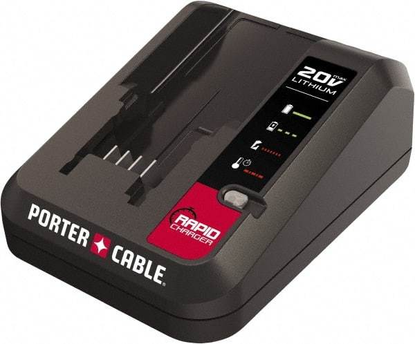 Porter-Cable - 20 Volt, Lithium-Ion Power Tool Charger - 20 Volt MAX Batteries Power Source - Caliber Tooling