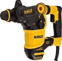 DeWALT - 120 Volt 1" SDS Plus Chuck Electric Rotary Hammer - 0 to 5,200 BPM, 0 to 1,150 RPM, Reversible - Caliber Tooling