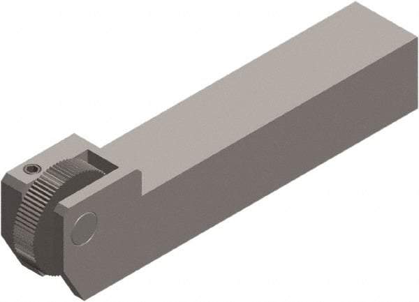 Made in USA - RH Cut, Straight & Diamond, 1/2" Wide x 1/2" High x 3" Long Square Shank, Fixed Bump Knurlers - 1 Knurl Required (Included), 1/2" Diam x 3/16" Wide Face, 3/16" Hole Diam, Series C - Exact Industrial Supply