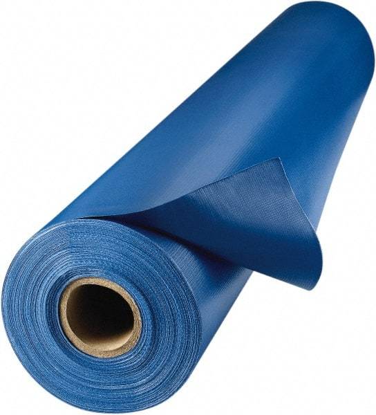 Steiner - 61" Wide Vinyl Laminated Polyester Welding Curtain - Blue - Caliber Tooling