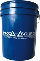 PRO-SOURCE - 5 Gal, 14.5669" High, High-Density Polyethylene Round Blue Single Pail - Handle Included, 11-7/16" Top Length x 11-7/16" Top Diam - Caliber Tooling