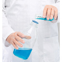 BioClean - Size L, 3.54 mil, Cleanroom Grade, Powder Free Vinyl Disposable Gloves - Caliber Tooling