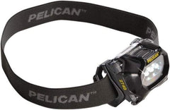 Pelican Products, Inc. - LED Bulb, 66 Lumens, Hands-free Flashlight - Black Polycarbonate Body, 3 AAA Alkaline Batteries Included - Caliber Tooling