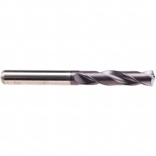 Emuge - 7.3mm 140° Spiral Flute Solid Carbide Screw Machine Drill Bit - Caliber Tooling