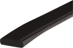 PRO-SAFE - 39" Long, Polyurethane Foam Type F Surface Guard - Black, 1" High x 2" Wide Side - Caliber Tooling