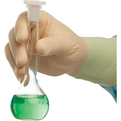 BioClean - Size 7, 6.69 mil, Cleanroom Grade, Powder Free Latex Disposable Gloves - Caliber Tooling